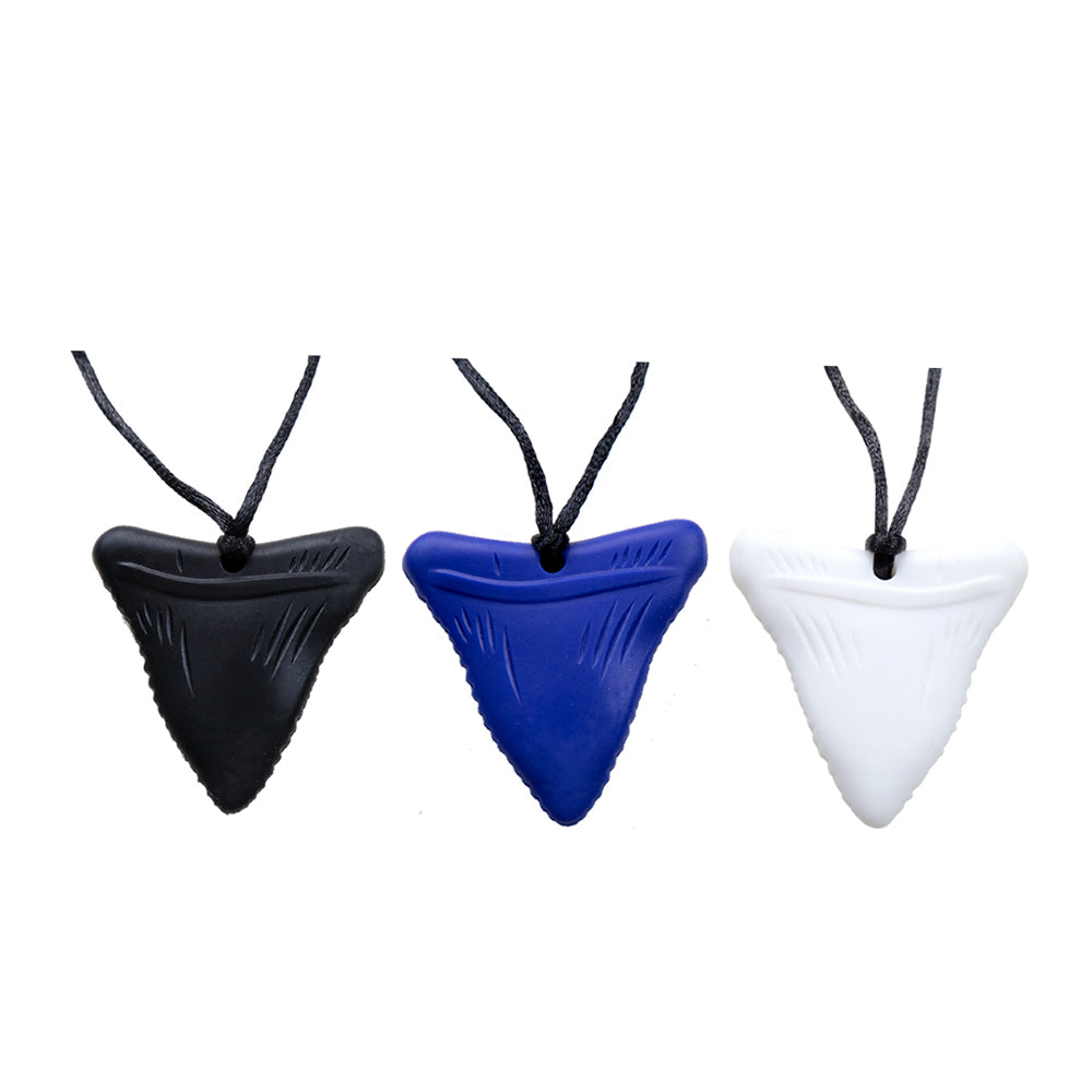 Chew necklace- Pack of 3- Black, Blue & White