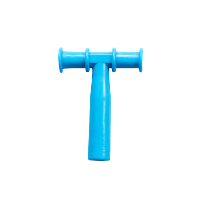 Chew tube-Tshape Blue color