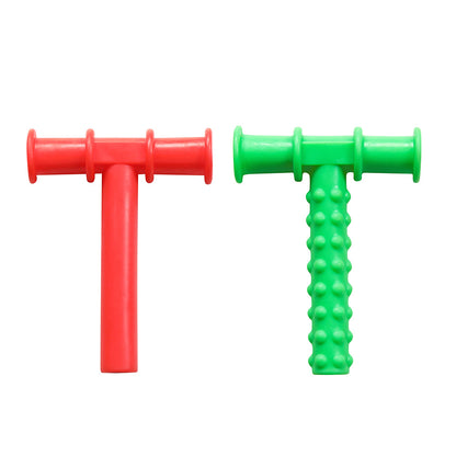 Chew Tube Pack of 2- Red and Green