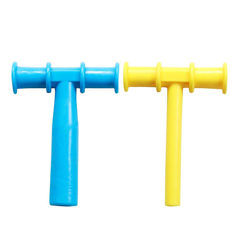 Chew Tube Pack of 2 - Blue and Yellow