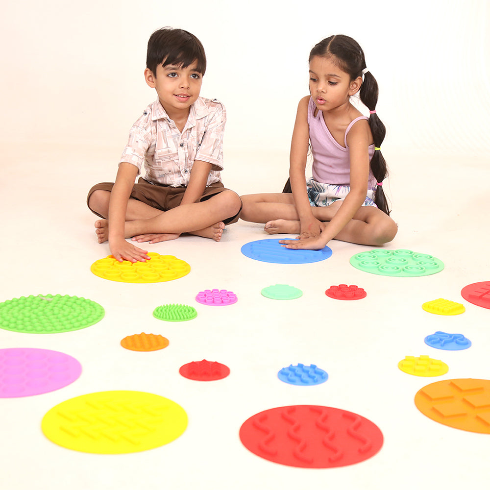 Sensory Mat- round shape- Pack of 10