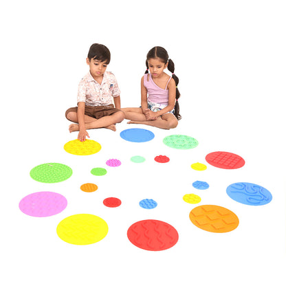 Sensory Mat- round shape- Pack of 10