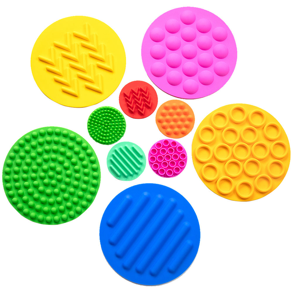 Sensory Mat- round shape- Pack of 10