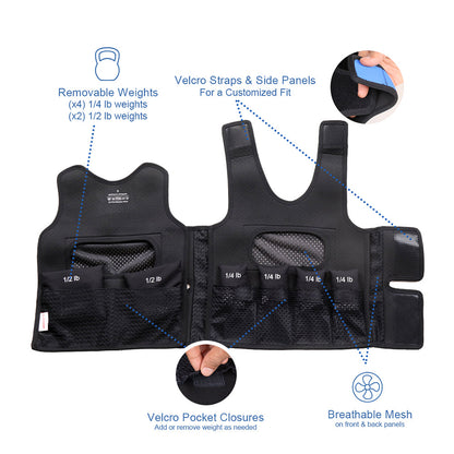 Weighted vest- Medium size