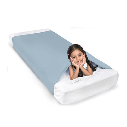 Compression Bed sheet- Cotton +Spandex- Twin Bed